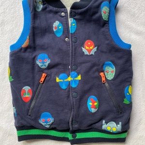 Stella McCartney - Super Stella Hero Kids reversible vest Size 8